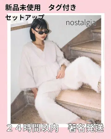 nostalgia 미사용 새상품 택 포함 셋업