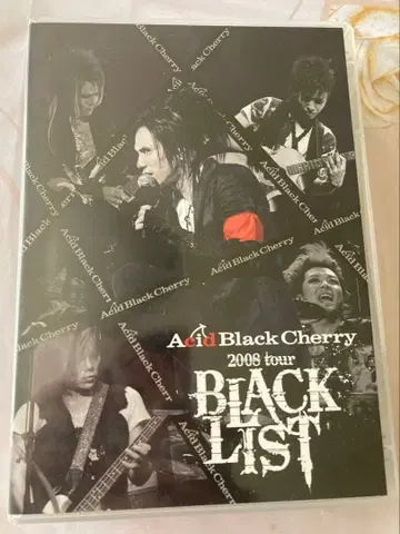 Acid Black Cherry 2008 tour BLACK LIST
