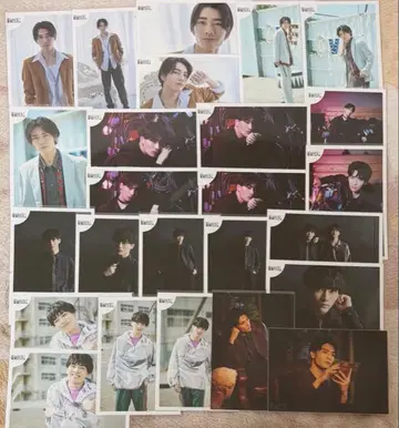 겐지부 무토 준 브로마이드 묶음 판매