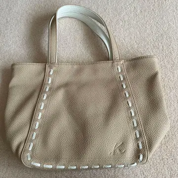 Kitamura 토트백 파우치 포함 바이컬러