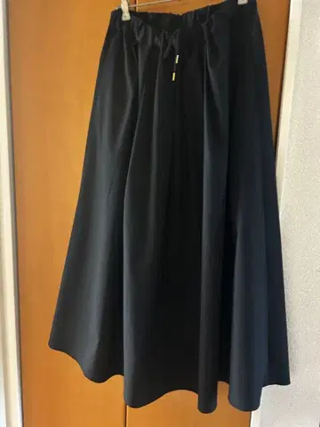 ourhome 주름이 잘 지지 않는 롱 스커트