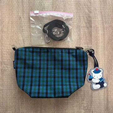 familiar 파미리아 숄더백 미니백 파랑 체크 XB