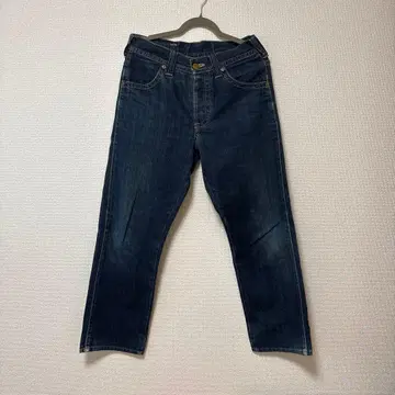 리 다크 블루 스트레이트 청바지