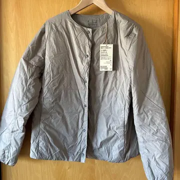 경량 다운 자켓 L 사이즈 라이트 베이지