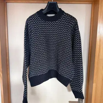 L.L.Bean REG MEDIUM 도트 무늬 스웨터