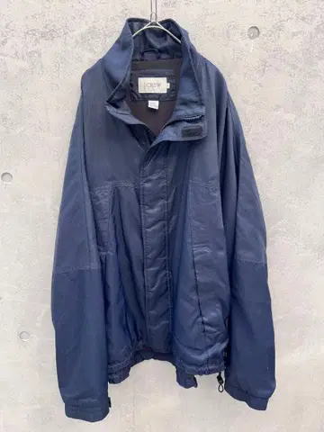 90s J.Crew 네이비 나일론 자켓 L 사이즈