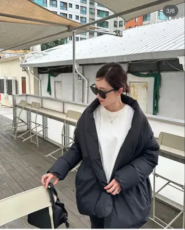 새상품급 YONFA 다운 코트 M 사이즈