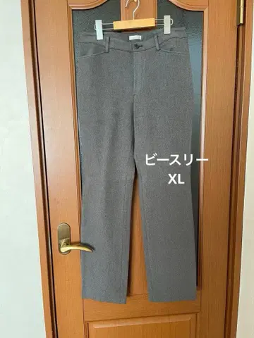 B3 웜 팬츠 더블 웜 스트레이트 팬츠 그레이 계열 X L 사이즈