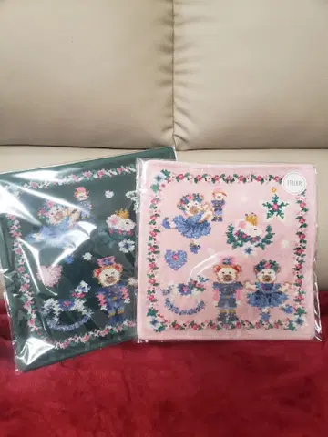 페이러 리베&릴리아 너트 크래커 손수건 2장 세트 WEB 한정판