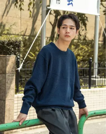 울 멜란지 스웨터 B5124