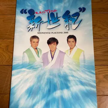 신세기 SHONENTAI PLAYZONE 2001 팜플렛