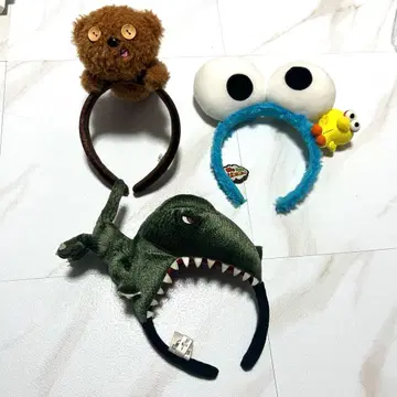 USJ 캐릭터 머리띠 3종 세트