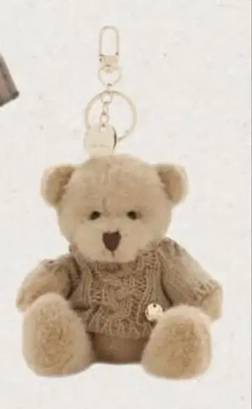 THETOE / Fleisch Bear Keychain / 브라운