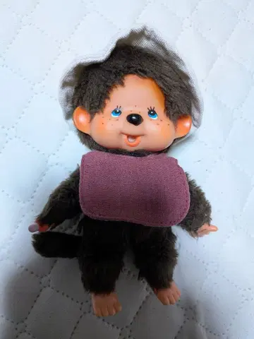 초대 몬치치 S 사이즈 뒤통수 대머리 수정 파란 눈 코 페인트 완료