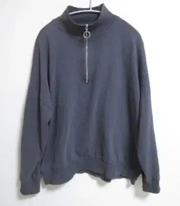 ADRER 아들러 엑스트라 퀄리티 링 지퍼 롱 T 그레이