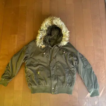 N2B 플라이트 자켓 카키