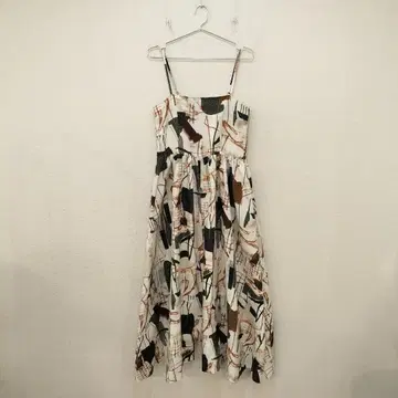 [일본제] 림아크 핸드 페인팅 맥시 드레스 롱 드레스