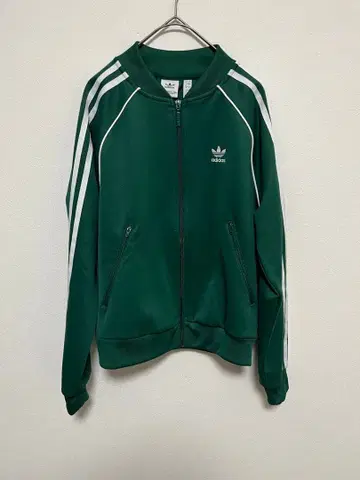 아디다스 SST 트랙 자켓 저지 그린