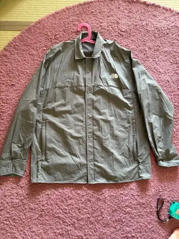 THE NORTH FACE 그레이 셔츠 자켓