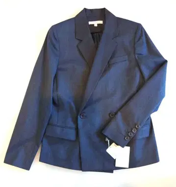 다크 그레이 더블 브레스트 테일러드 자켓