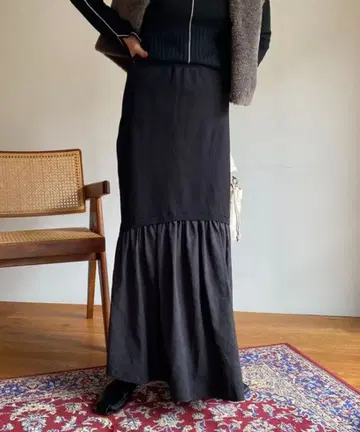 CAPRICIEUX LE'MAGE 도킹 머메이드 스커트