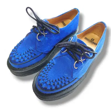 조지 콕스 UK 6 블루 러버 솔 상태 좋음