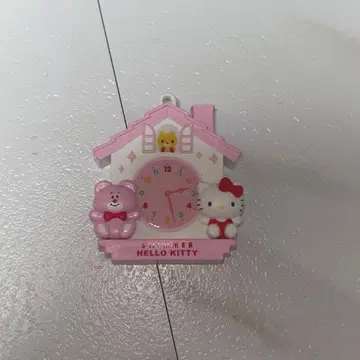 산리오 헬로키티 키티 스위머 시계 가챠 피규어