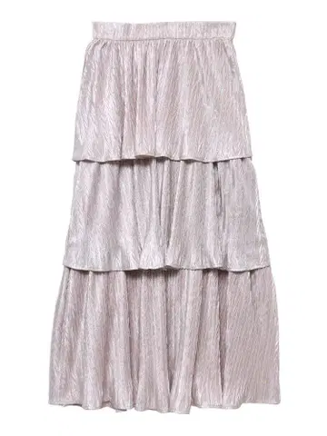 글리터 티어드 스커트