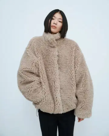 [ 8000엔 할인! ] IMITATION SHEEP FUR JACKET