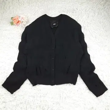새상품급 JNBY 제이엔비와이 가디건 블랙 L 사이즈 상당