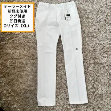 TaylorMade 여성용 팬츠 화이트 미사용 새상품 화이트 XL 사이즈