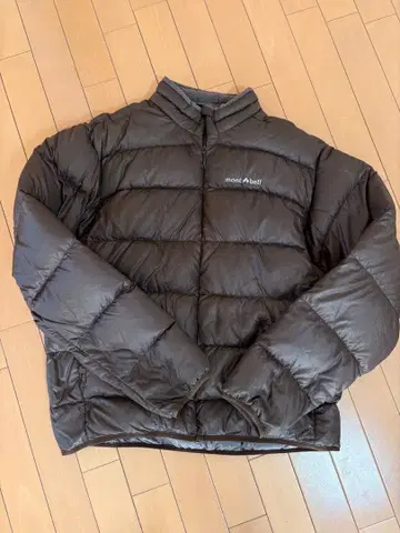 몽벨 라이트 알파인 다운 자켓/브라운/남성용/L