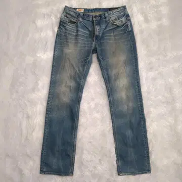 빅존 x 나노 유니버스 콜라보 스트레이트 데님 팬츠 M 사이즈