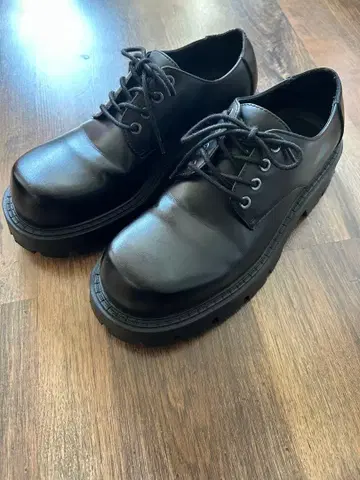 [ 단종 ] ZARA 베이직 청키 슈즈 통굽 41