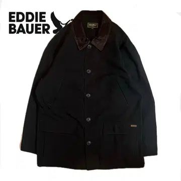 [ Eddie Bauer ] 폴리 자켓 돈피 옷깃 커버올