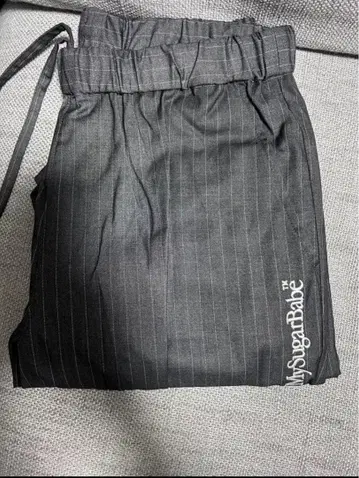 My Sugar Babe 스트라이프 릴랙스 팬츠 M