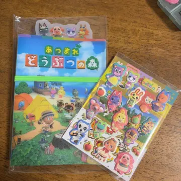 모여봐요 동물의 숲 스티커 세트