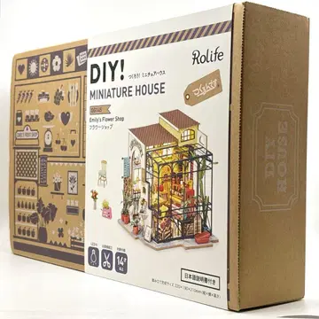 미개봉 새상품 DIY! 만들자! 미니어처 하우스 플라워 샵 DG145