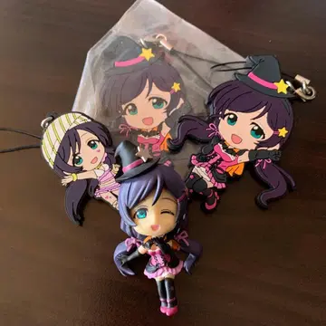 토죠 노조미 피규어 스트랩 4개 세트