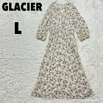 GLACIER 그라시아 (L) 꽃무늬 원피스 허니즈