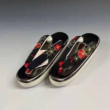 미사용 새상품 통굽 타입 조리 프리 사이즈 블랙