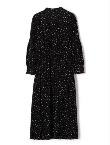 SHIPS 도트 무늬 플리츠 원피스