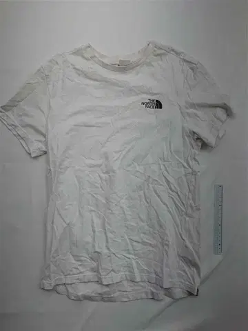 더 노스 페이스 남성용 크루넥 티셔츠 화이트 계열 S 사이즈