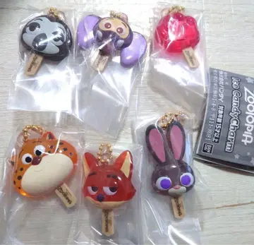 주토피아 아이스캔디 참 전 6종 컴플리트 아이스캔디