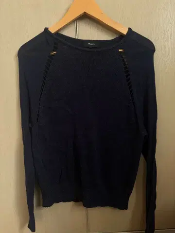 Theory 네이비 긴팔 니트 S
