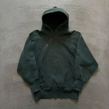 초레어 컬러 빈티지 그린 리버스 위브 USA 제작 90s 오니 페이드