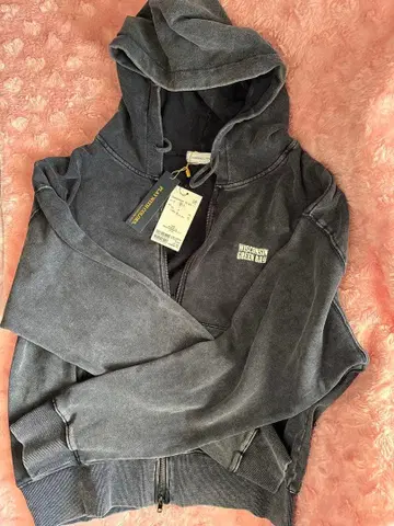 새상품 CIAOPANIC TYPY 애시드 워시 가공 로고 지퍼 후드티