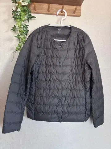 유니클로 울트라 라이트 다운 컴팩트 자켓 M 그레이