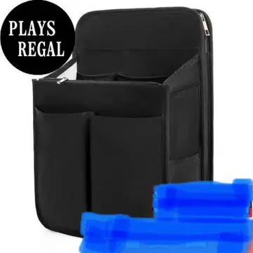 VANCORE 백 인 백 백팩 세로형 빅 블랙 L 사이즈 수납 백