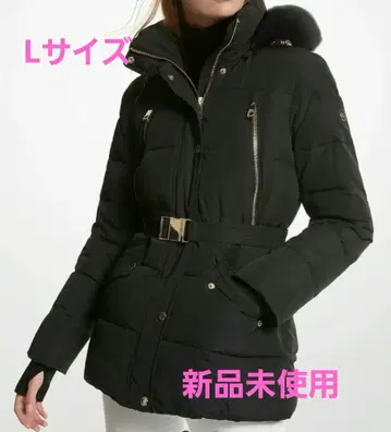 MICHAEL KORS 택 포함 새상품 블랙 다운 자켓 L 사이즈